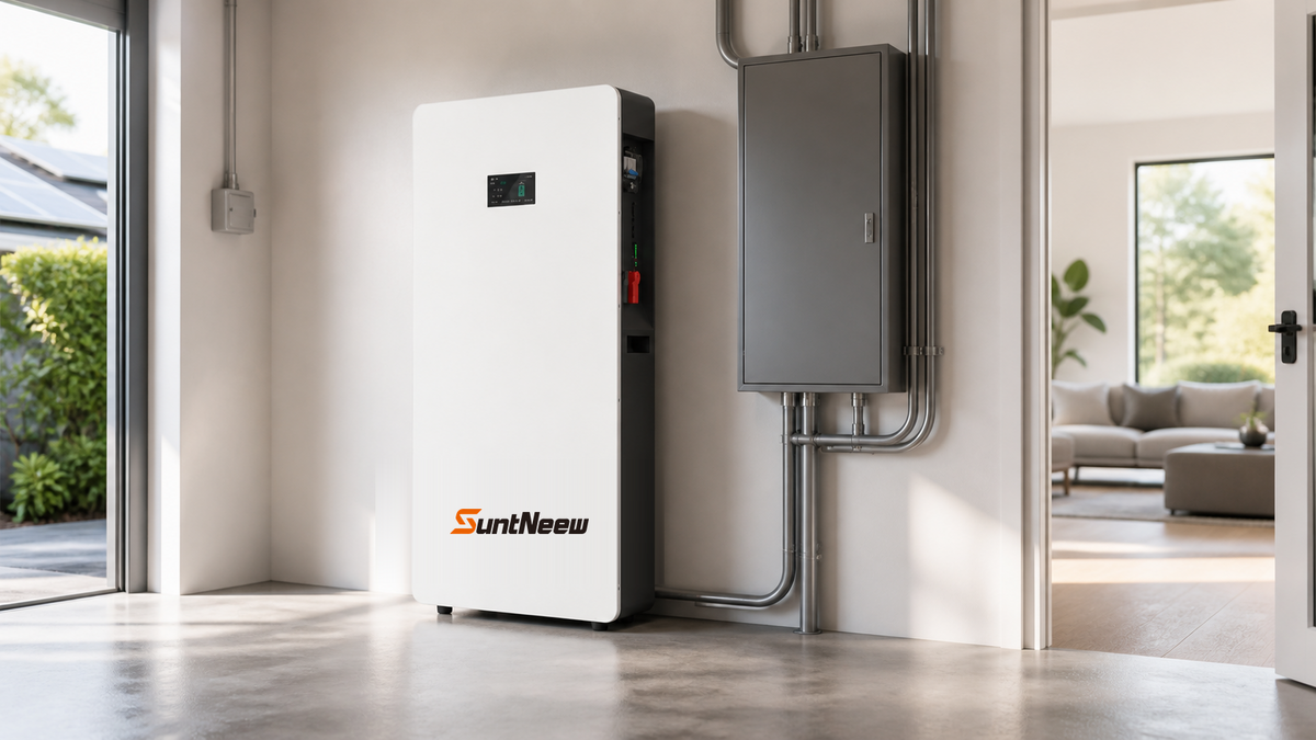 SuntNeew WL10B installed in a home energy room