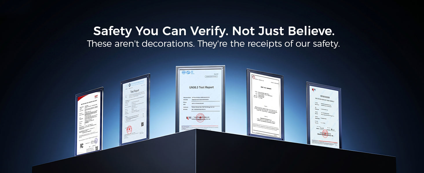 Collection of product compliance and test documents