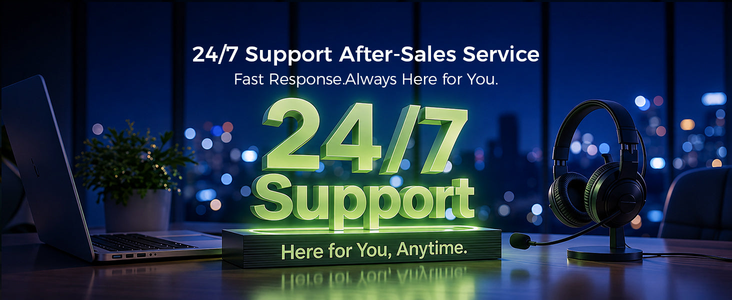 SuntNeew 24/7 after-sales support graphic